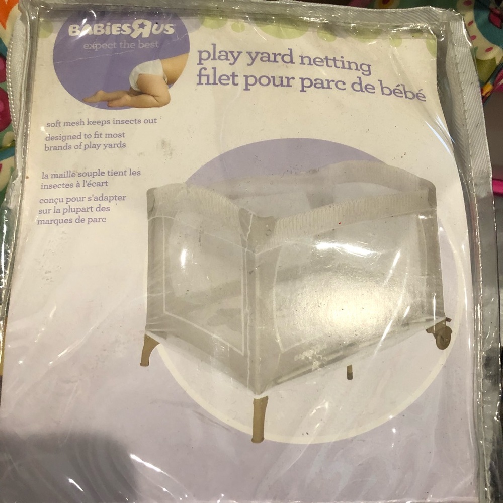 Play yard net.